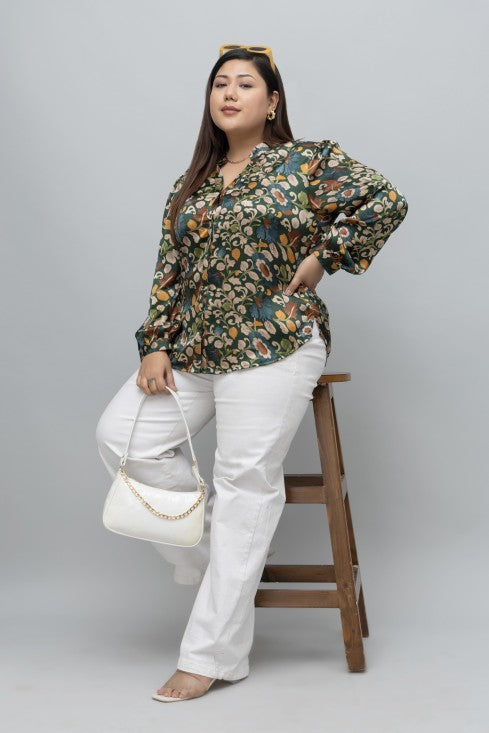 Floral Print Shirt