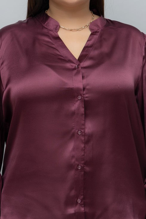 Solid Casual Shirt