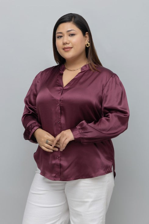 Solid Casual Shirt