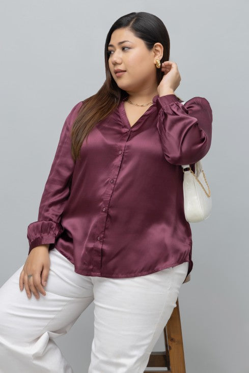 Solid Casual Shirt