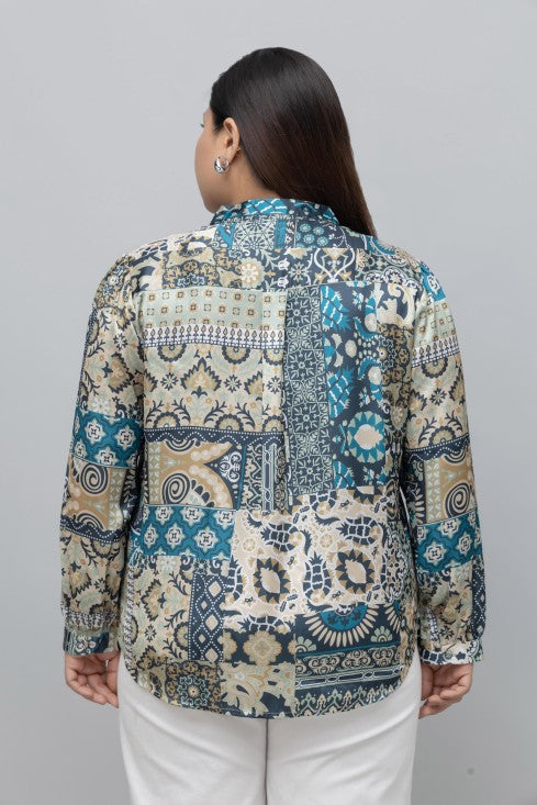 Abstract Print Shirt