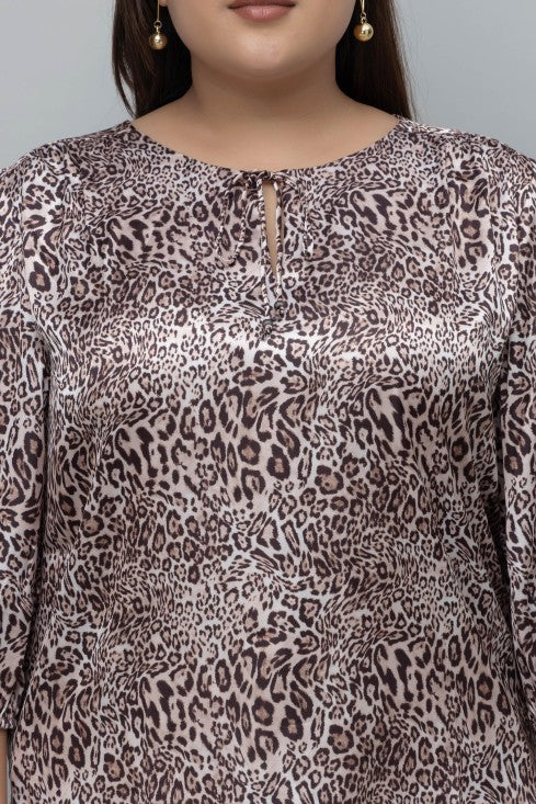 Animal Print Top