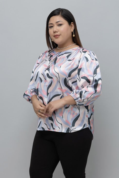 Abstract Print Top