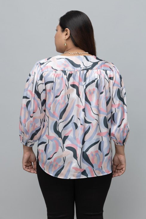 Abstract Print Top