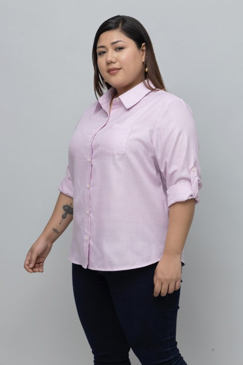 Women Formal Linen Shirt