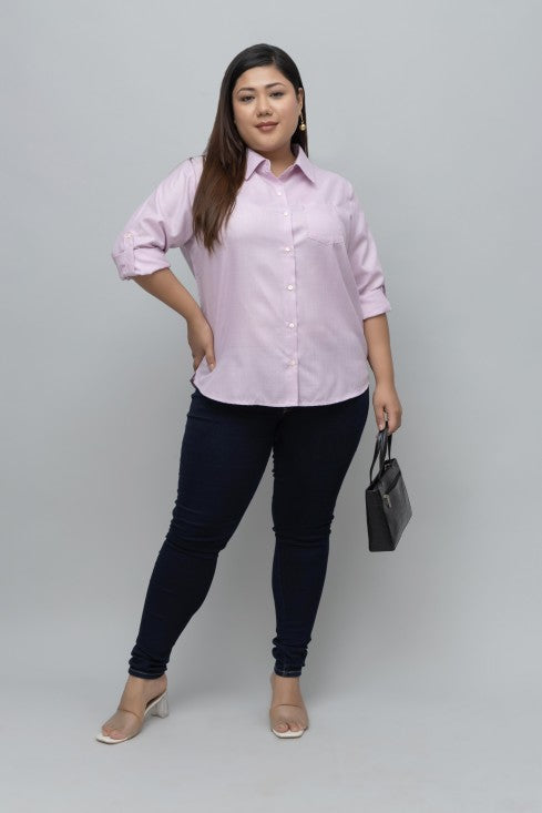 Women Formal Linen Shirt