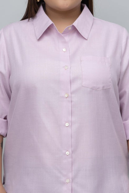 Women Formal Linen Shirt
