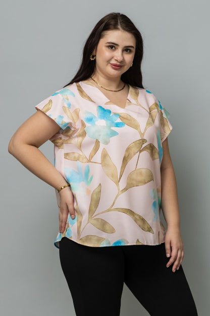 Ruffled Sleeves Top