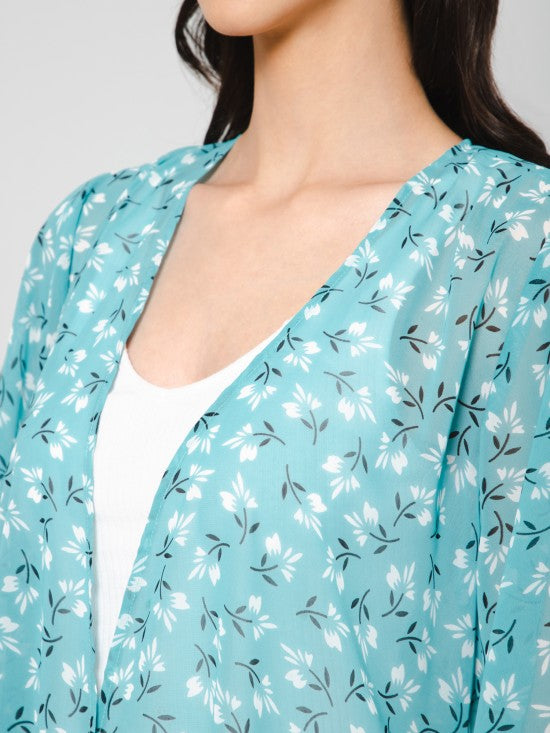 Floral printed Kimono