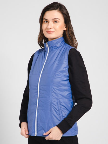 Sleeveless Quilted Jacket