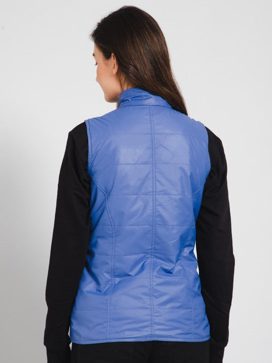 Sleeveless Quilted Jacket