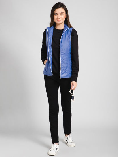 Sleeveless Quilted Jacket