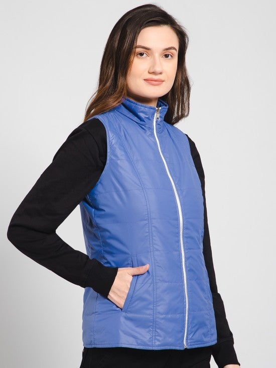 Sleeveless Quilted Jacket
