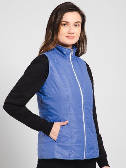 Sleeveless Quilted Jacket