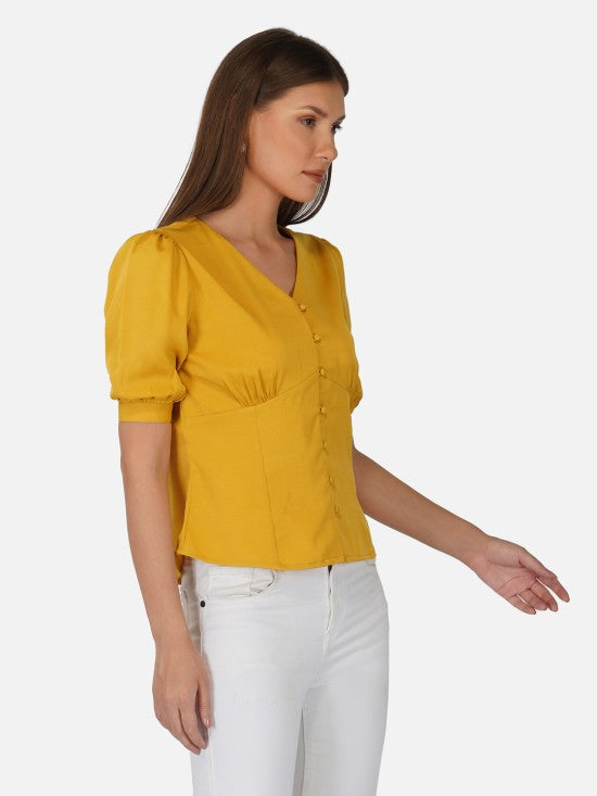 Collarless Shirt