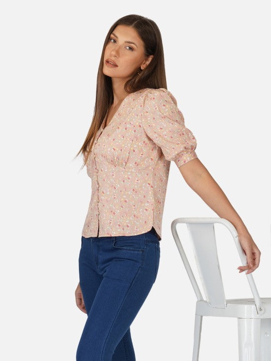 Collarless Shirt