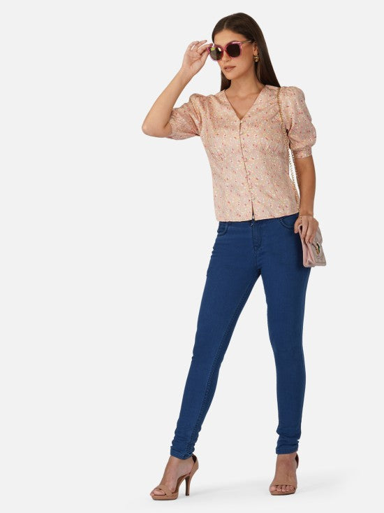 Collarless Shirt