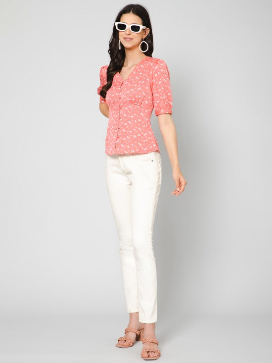 Collarless Shirt