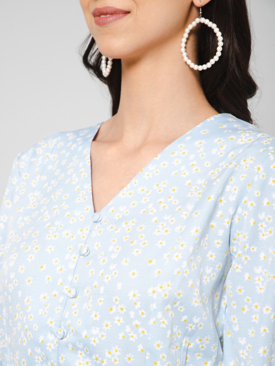 Floral Vintage Top