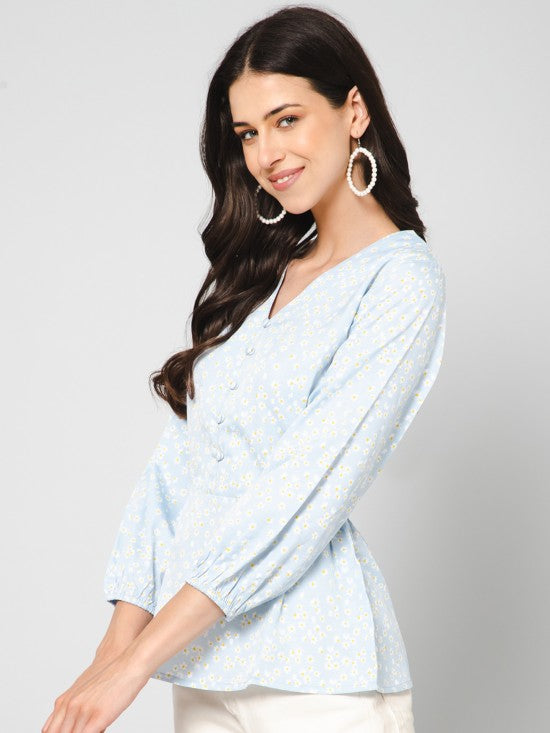 Floral Vintage Top