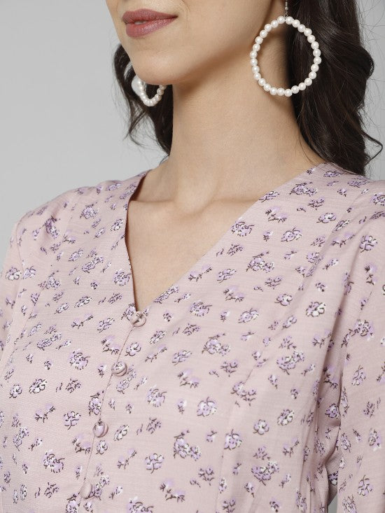 Floral Vintage Top