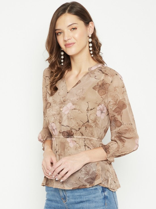 Vintage Blouson Top