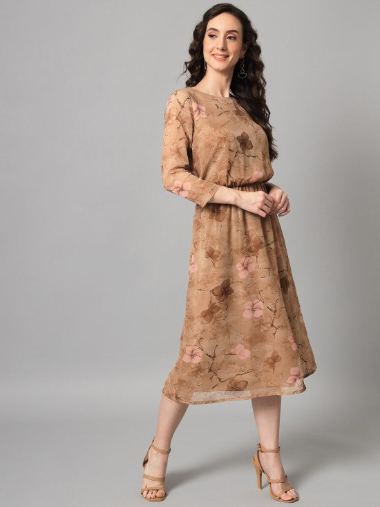Calf Length Dress