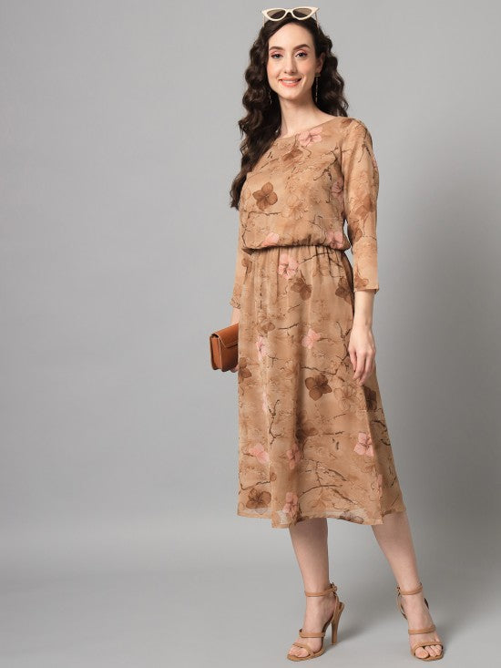 Calf Length Dress
