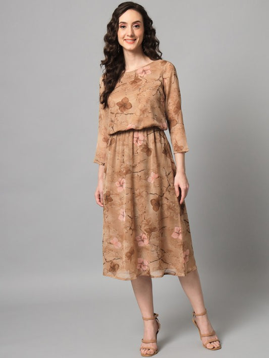 Calf Length Dress
