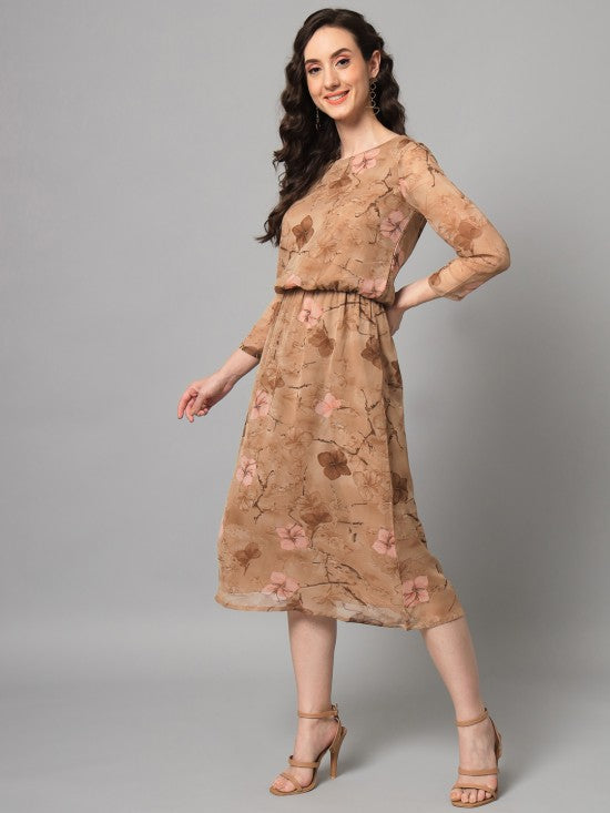 Calf Length Dress