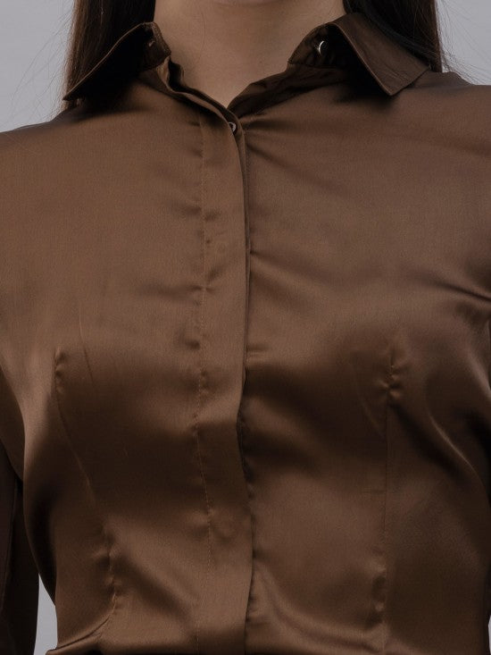 Satin Casual Shirt