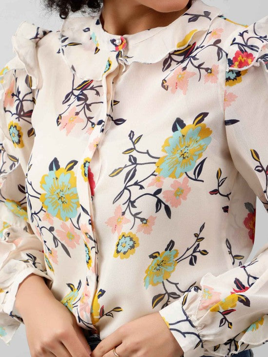 Ruffled Shirt