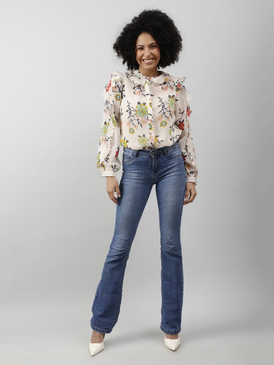 Ruffled Shirt
