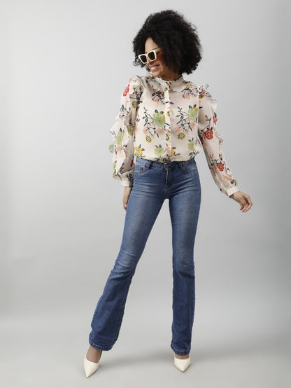 Ruffled Shirt