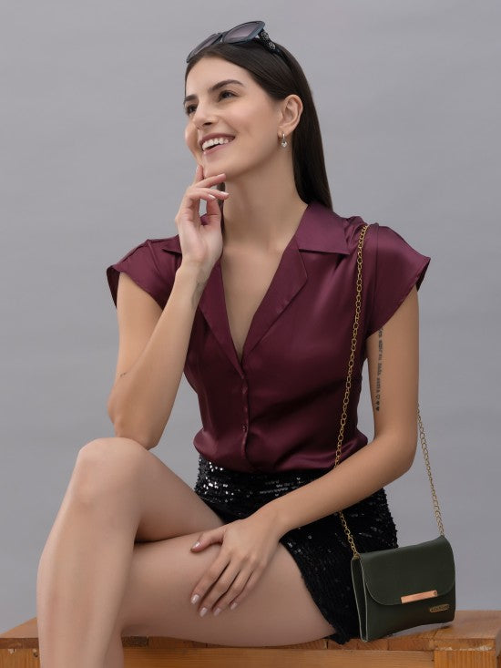 Satin Casual Shirt