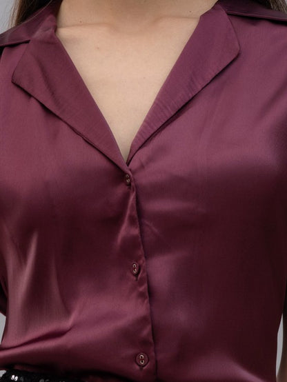 Satin Casual Shirt