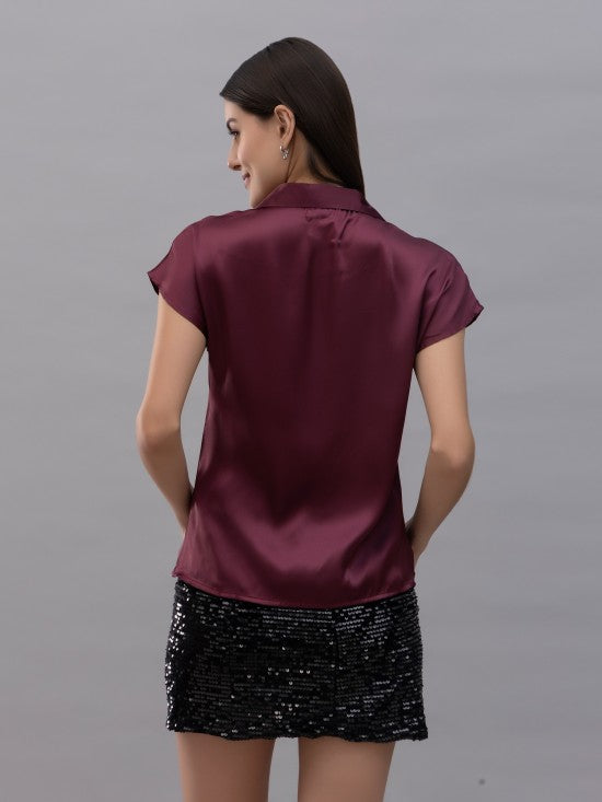 Satin Casual Shirt