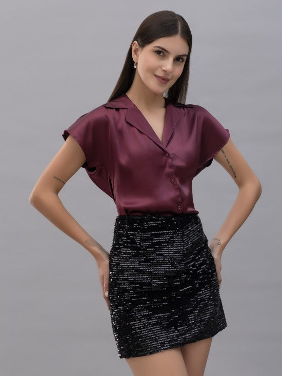 Satin Casual Shirt