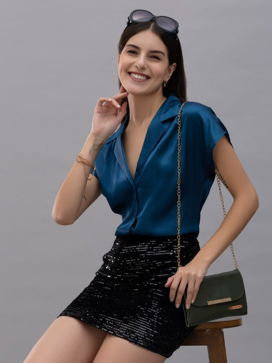 Satin Casual Shirt