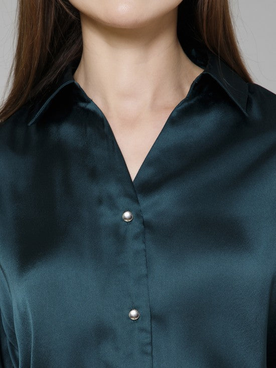 Casual Satin Shirt
