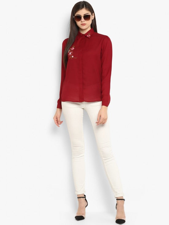 Embroidered shirt