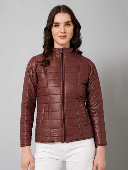 Solid Quilted Jacket
