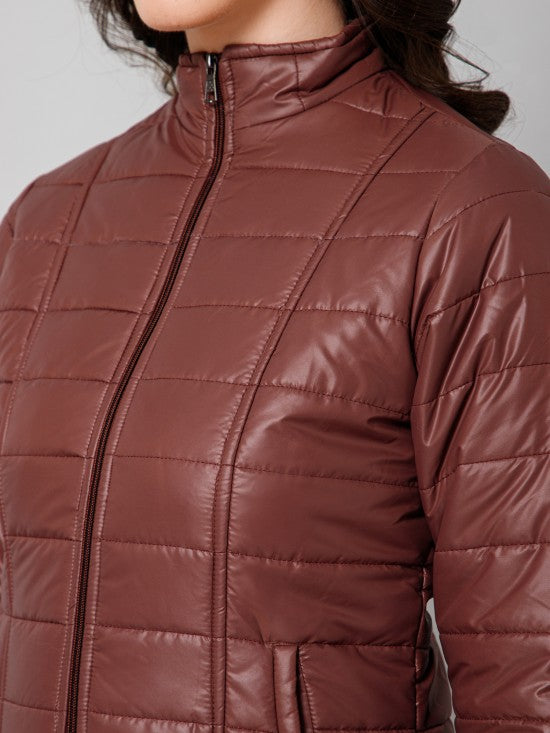 Solid Quilted Jacket