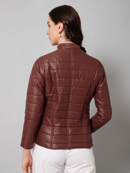 Solid Quilted Jacket