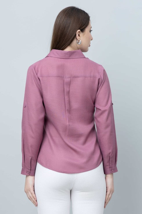 Women's Formal Linen Shirt