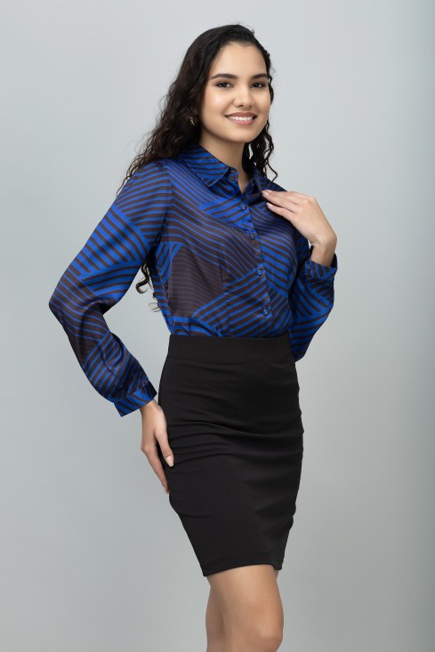 Casual Satin Shirt