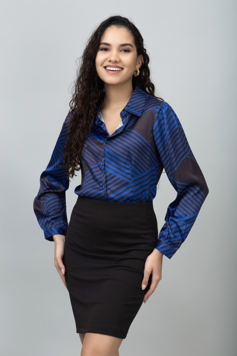 Casual Satin Shirt