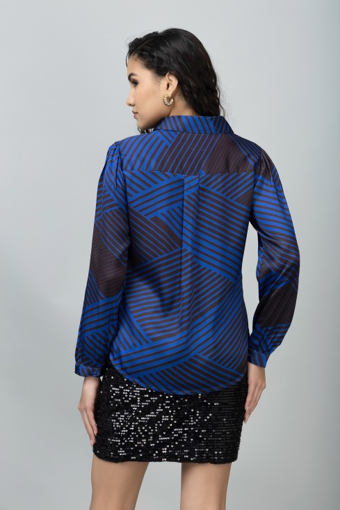 Casual Satin Shirt