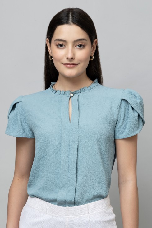 Petal Sleeves Top