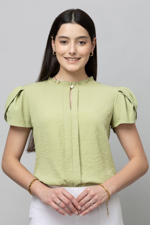 Petal Sleeves Top